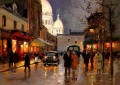 yxj041fD impressionism Parisian scenes